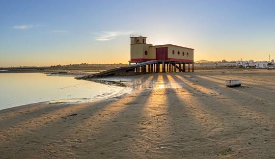 photo plage Fuseta beach - Ria Formosa
