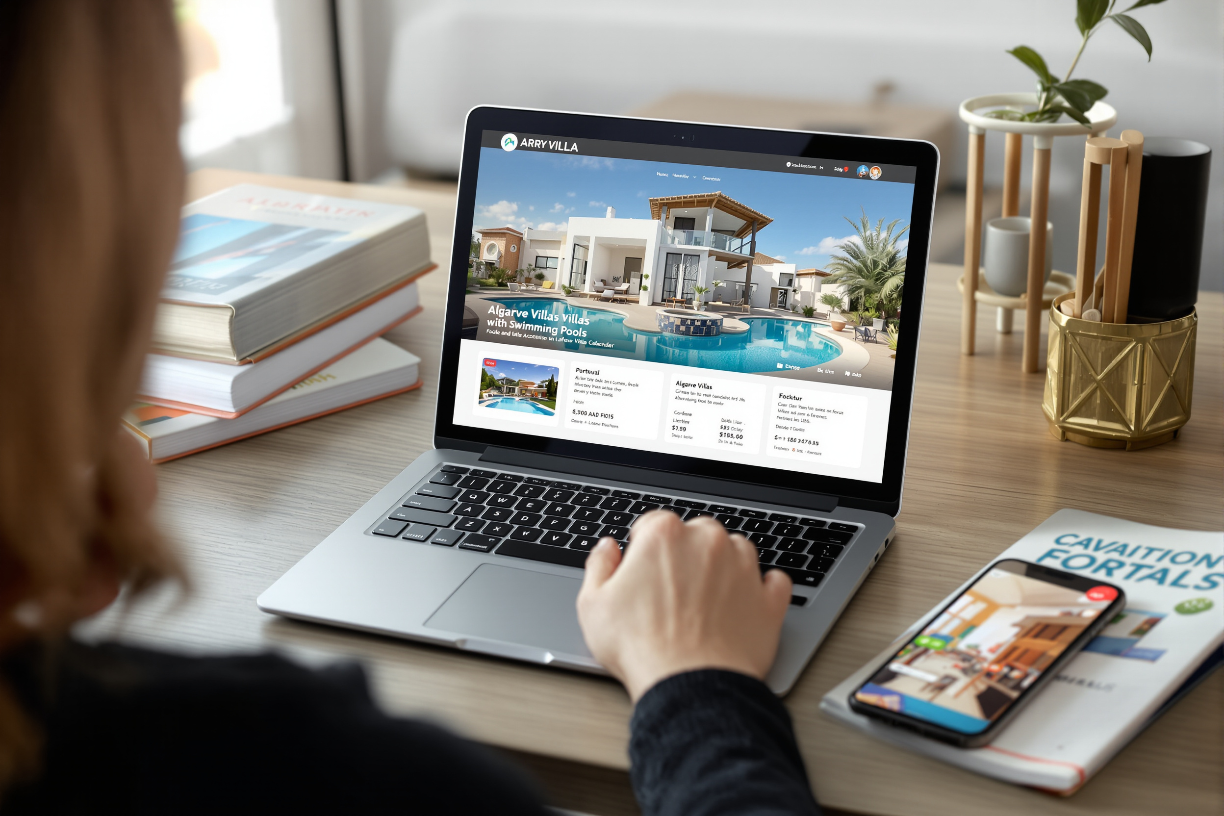 Réservation en ligne d'une villa avec piscine en Algarve