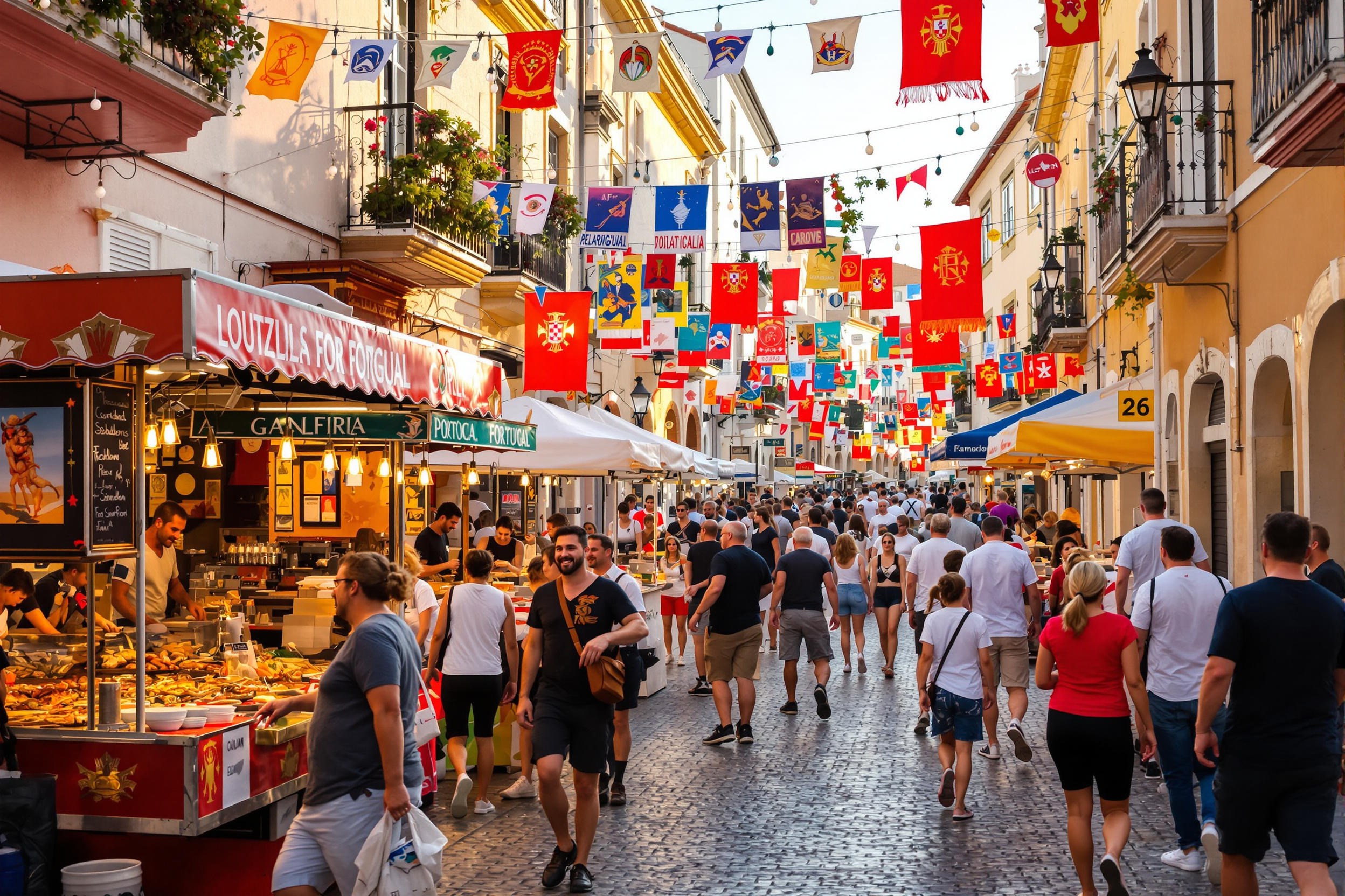 Sardines grillées lors d'une fête populaire portugaise en Algarve