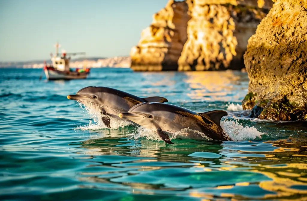 Observation des dauphins en Algarve