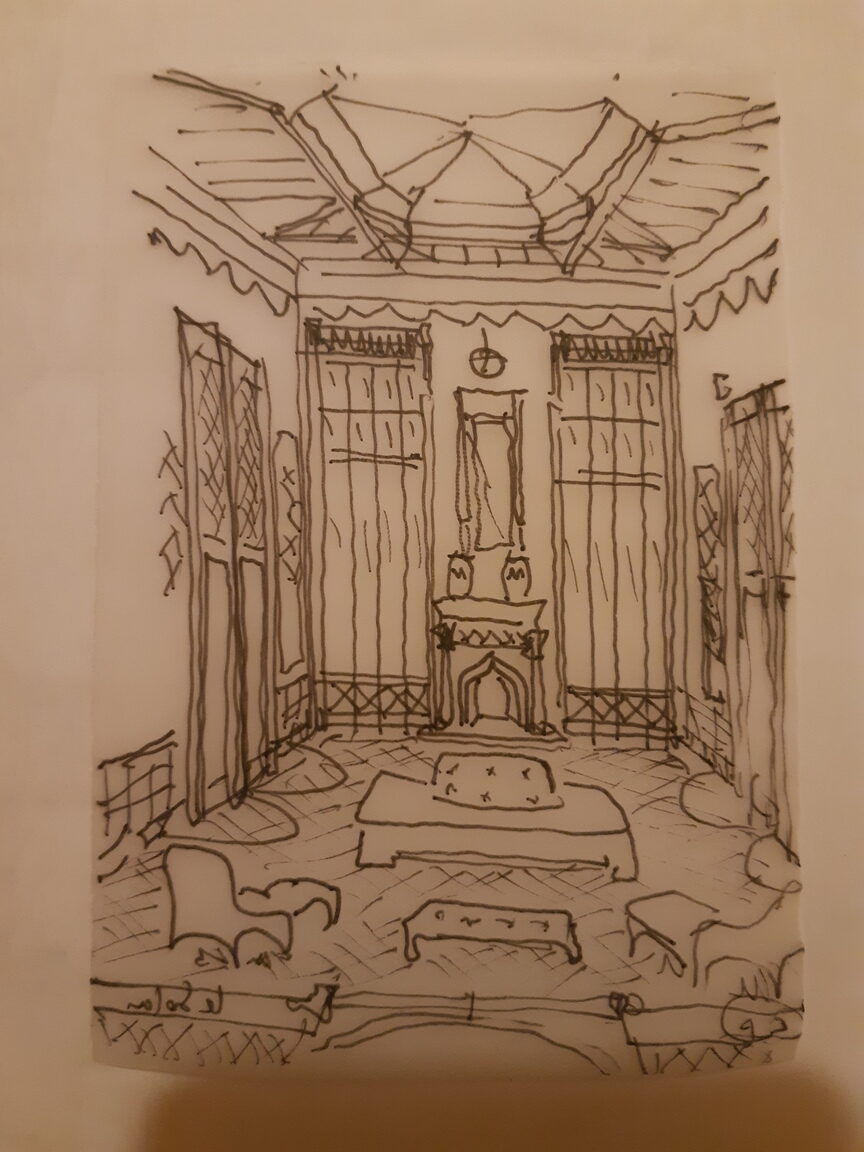 Casa Fuseta project living room by Hugues De Groot