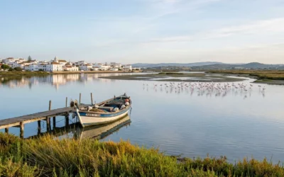 Température en Algarve en janvier et février à Faro, Portugal